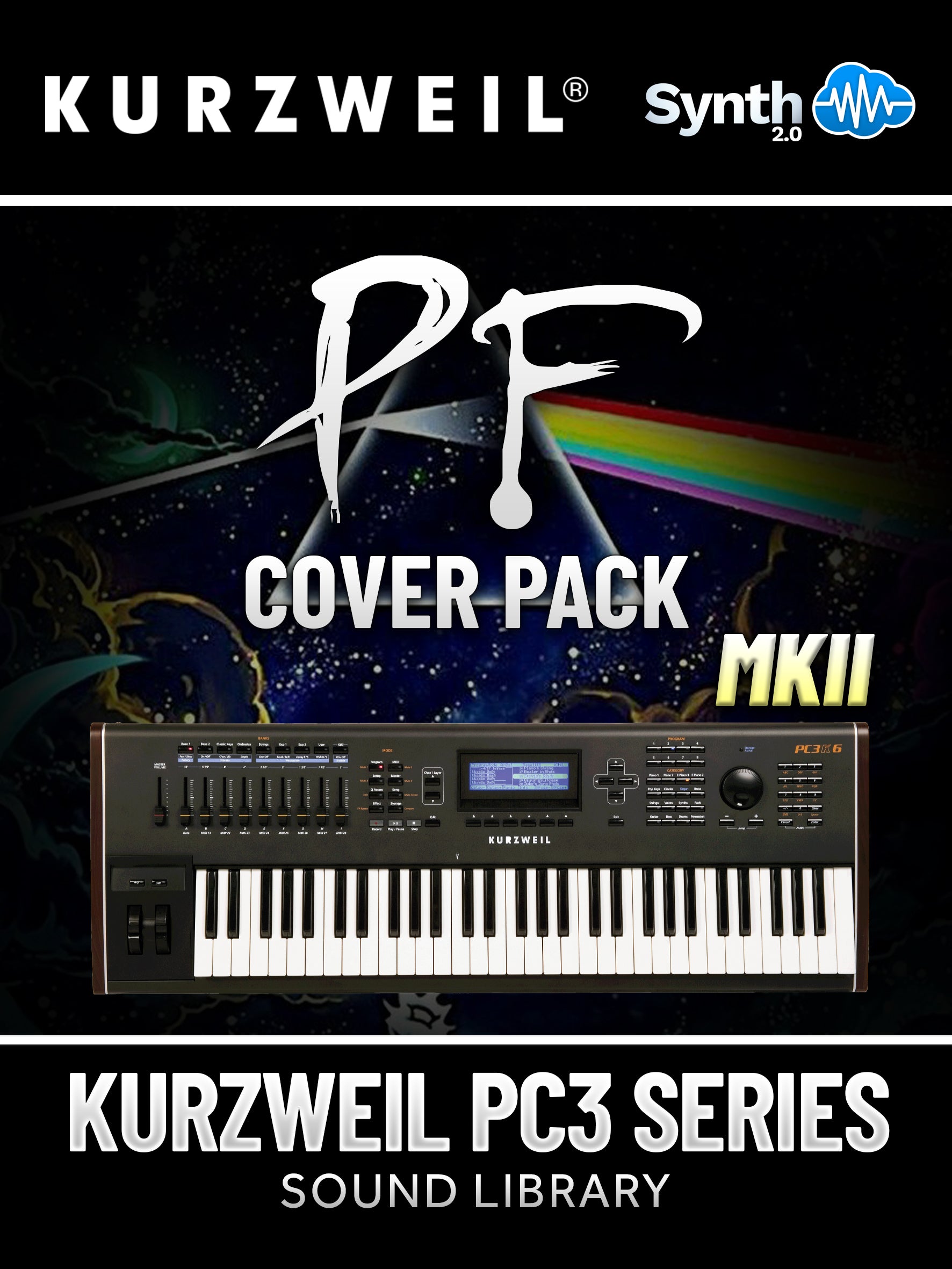 LDX130 - PF Cover Pack MKII - Kurzweil PC3 Series ( 34 presets )