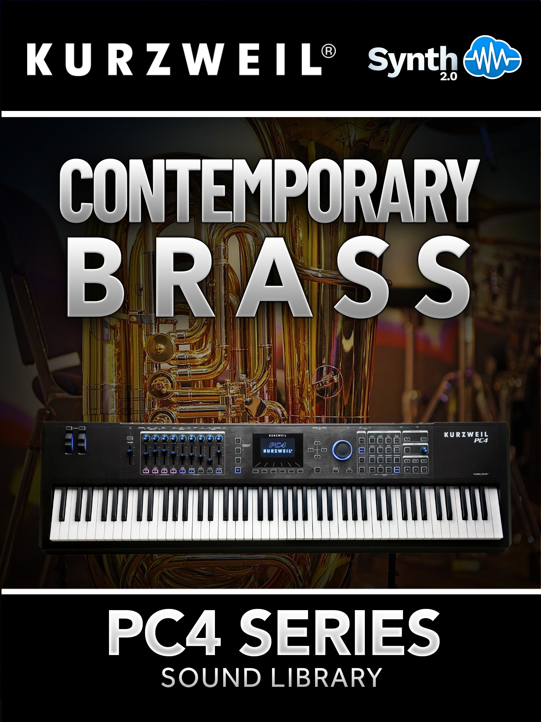 DRS002 - Contemporary Brass V1 - Kurzweil PC4 Series ( 7 presets )