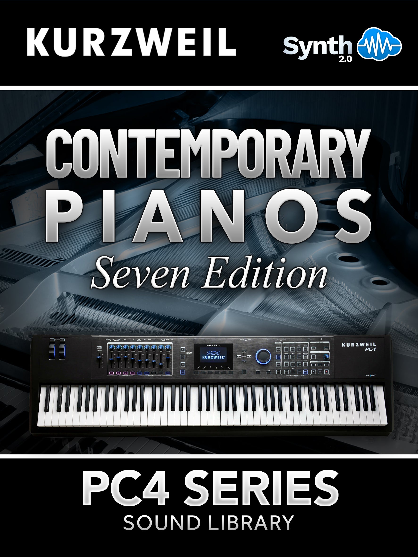 DRS003 - Contemporary Pianos V3 - Seven Edition - Kurzweil PC4 Series