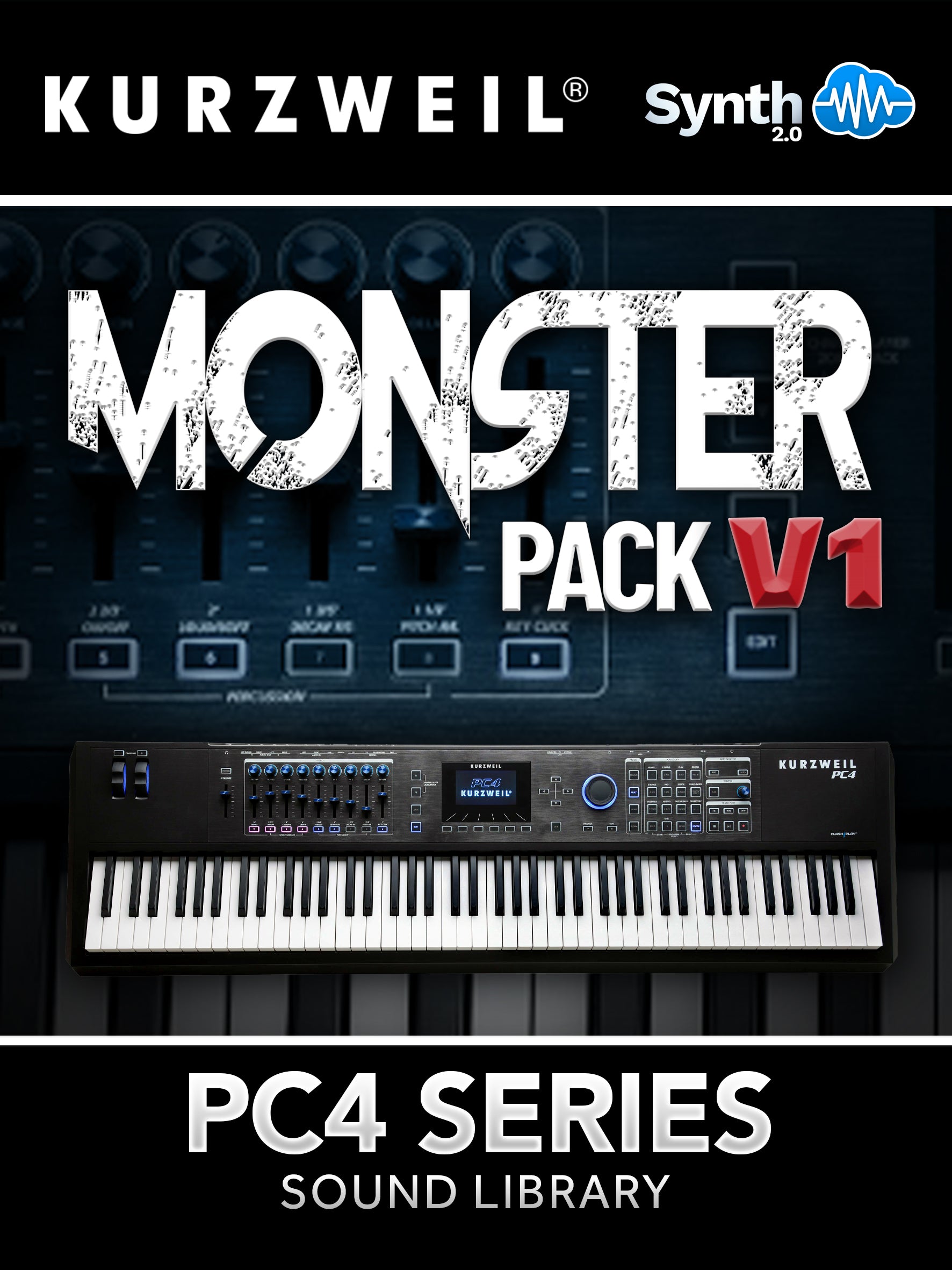 PC4034 - Monster Pack V1 - Kurzweil PC4 Series