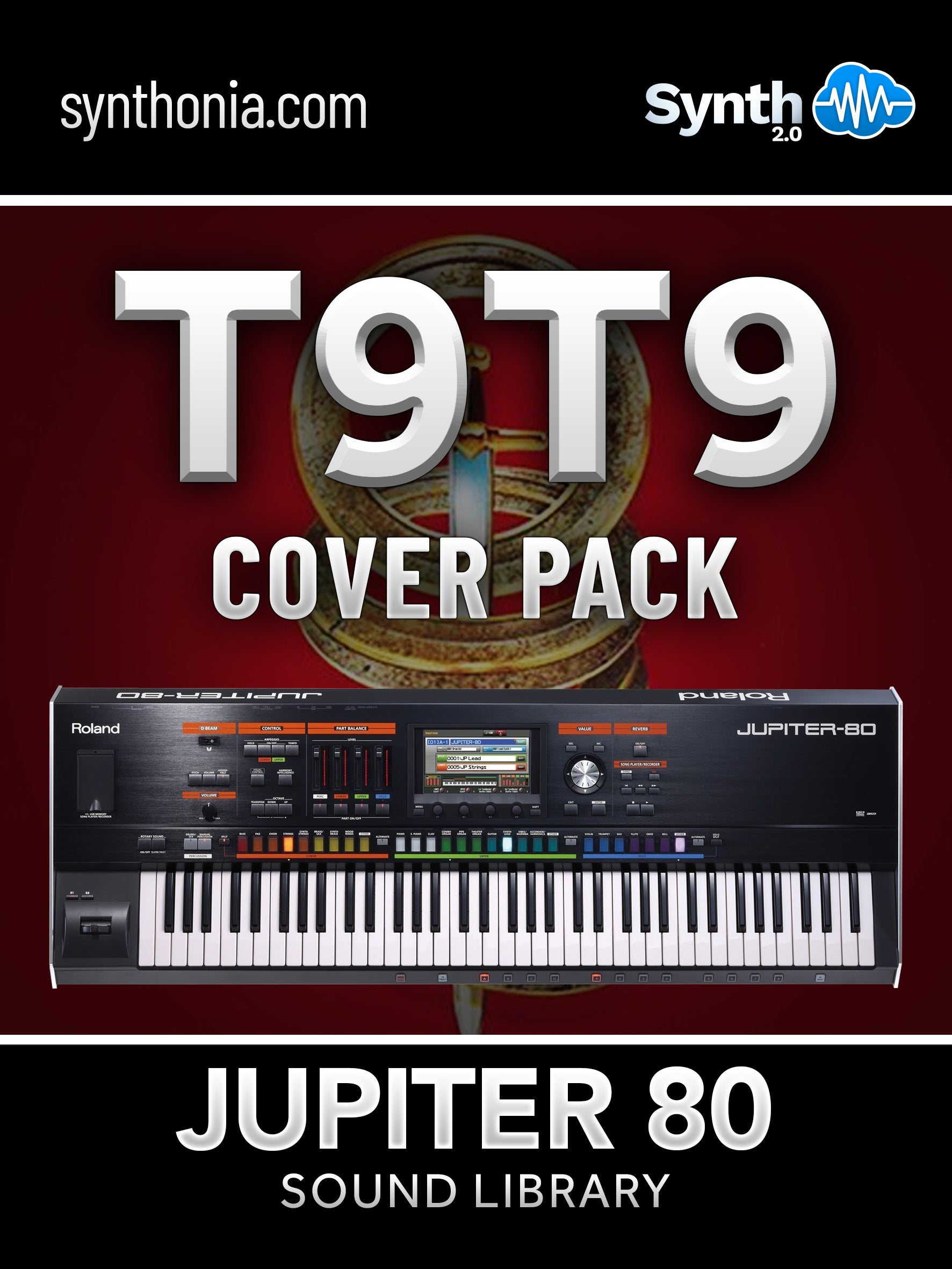 LDX181 - T9T9 Cover Pack - Jupiter 80 ( 48 presets )