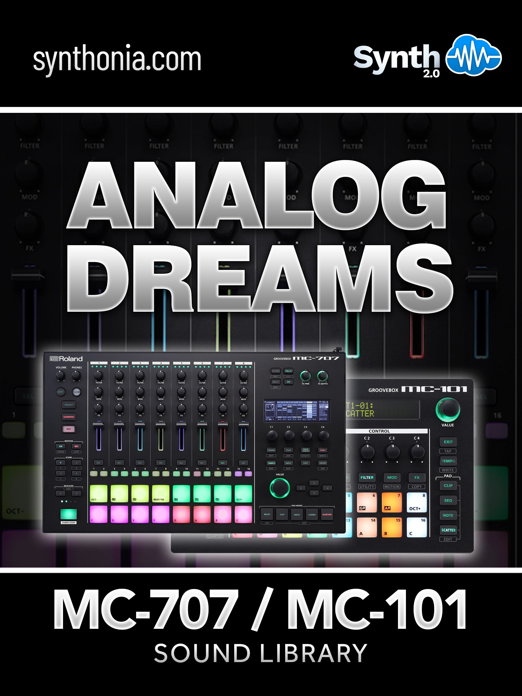 LFO001 - Analog Dreams - MC-707 / MC-101 ( 50 presets )
