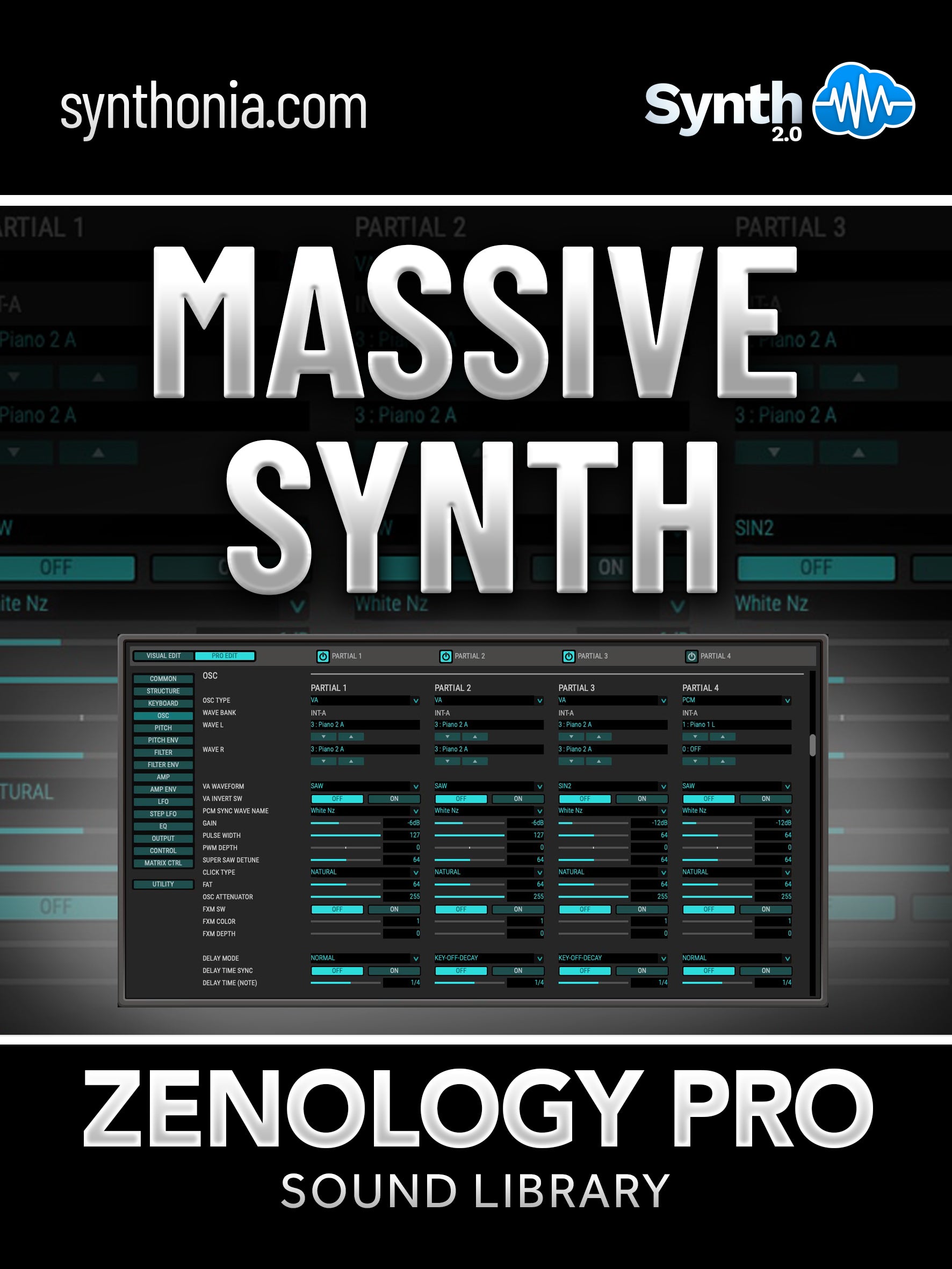 LDX183 - Massive Synth - Zenology Pro ( 24 presets )