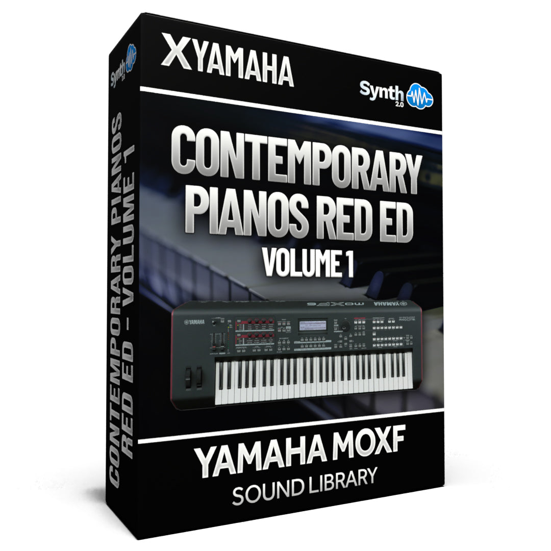 SCL194 - Contemporary Pianos Red Ed. V1 - Yamaha MOXF (512 mb RAM) ( 18 presets )