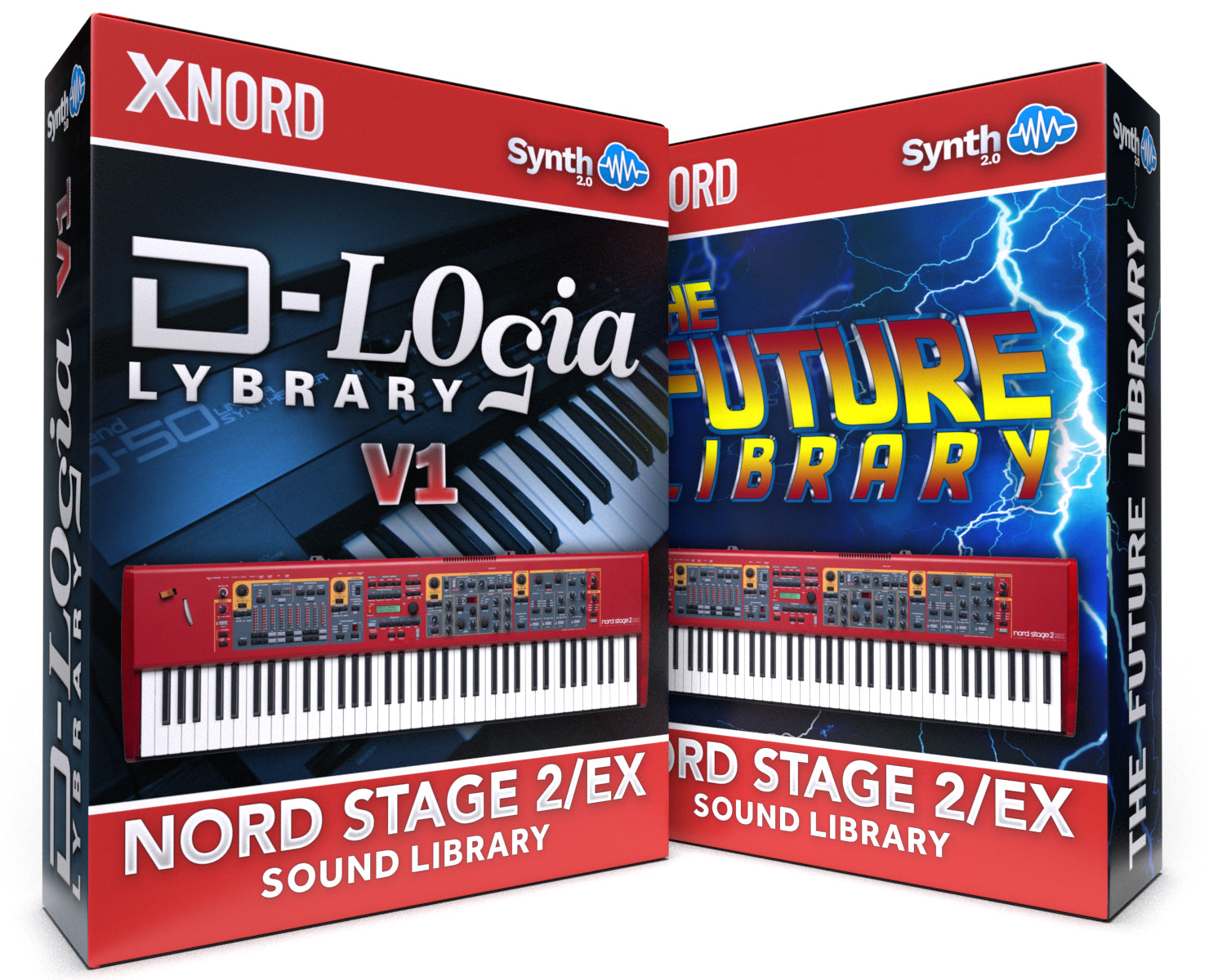 SLL011 - ( Bundle ) - D-logia Library V1 + The Future Library - Nord Stage 2 / 2 EX