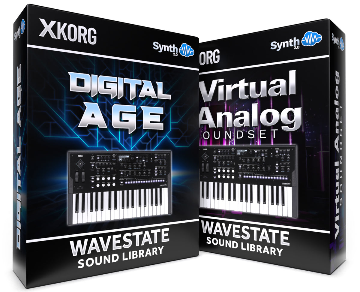 Bundle Digital Age + Virtual Analog Korg Wavestate mkII Se Native ...