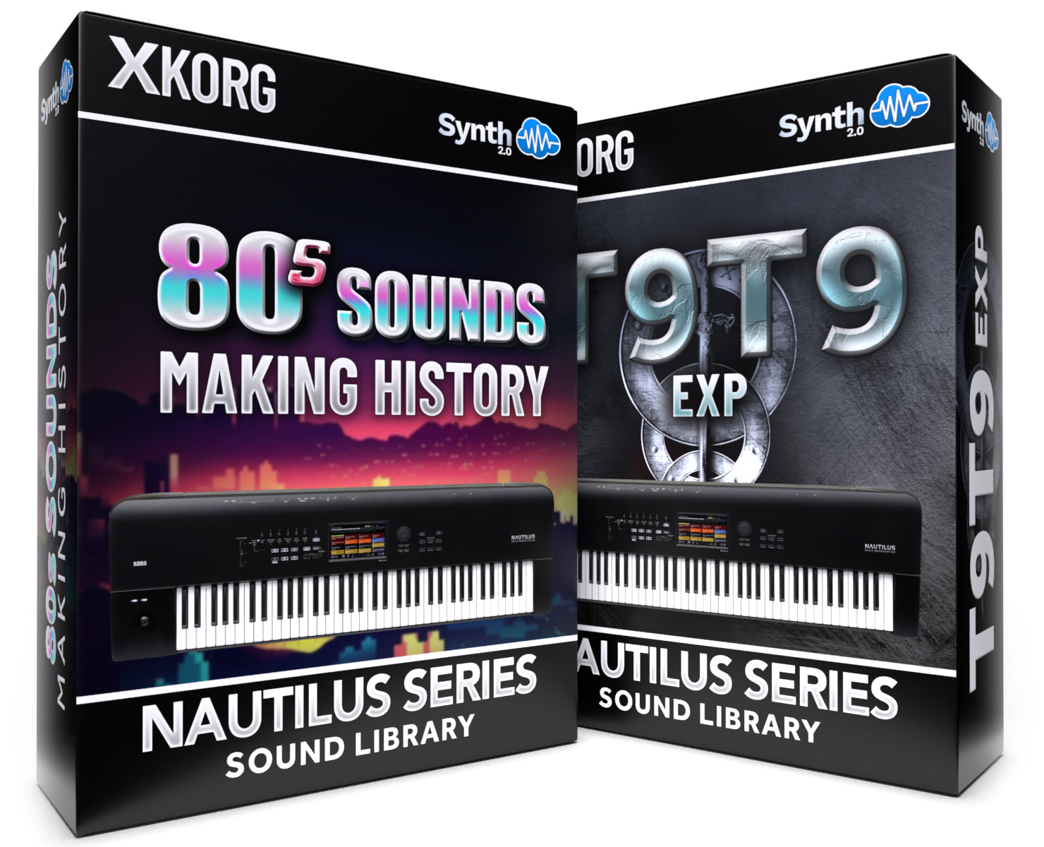 FPL020 - ( Bundle ) - 80s Sounds - Making History + T9T9 Cover EXP - Korg Nautilus Series