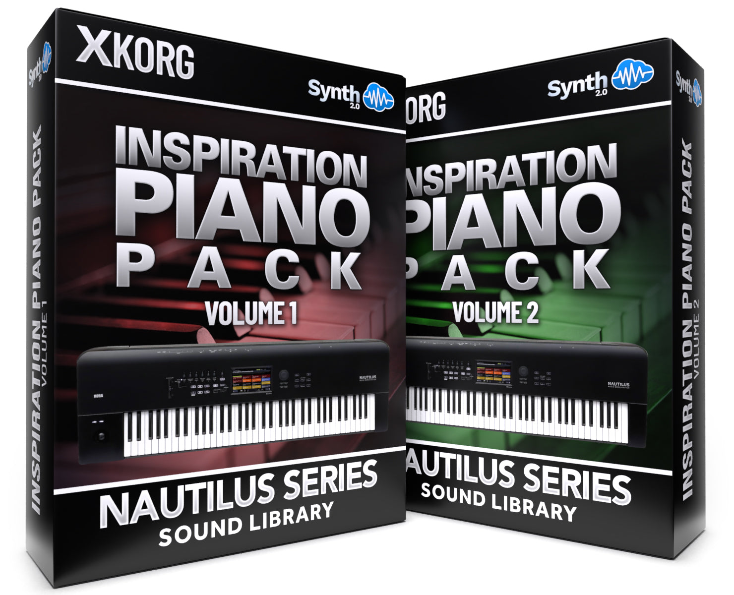 SCL116 - ( Bundle ) - Inspiration Pianos Pack V1 + V2 - Korg Nautilus Series