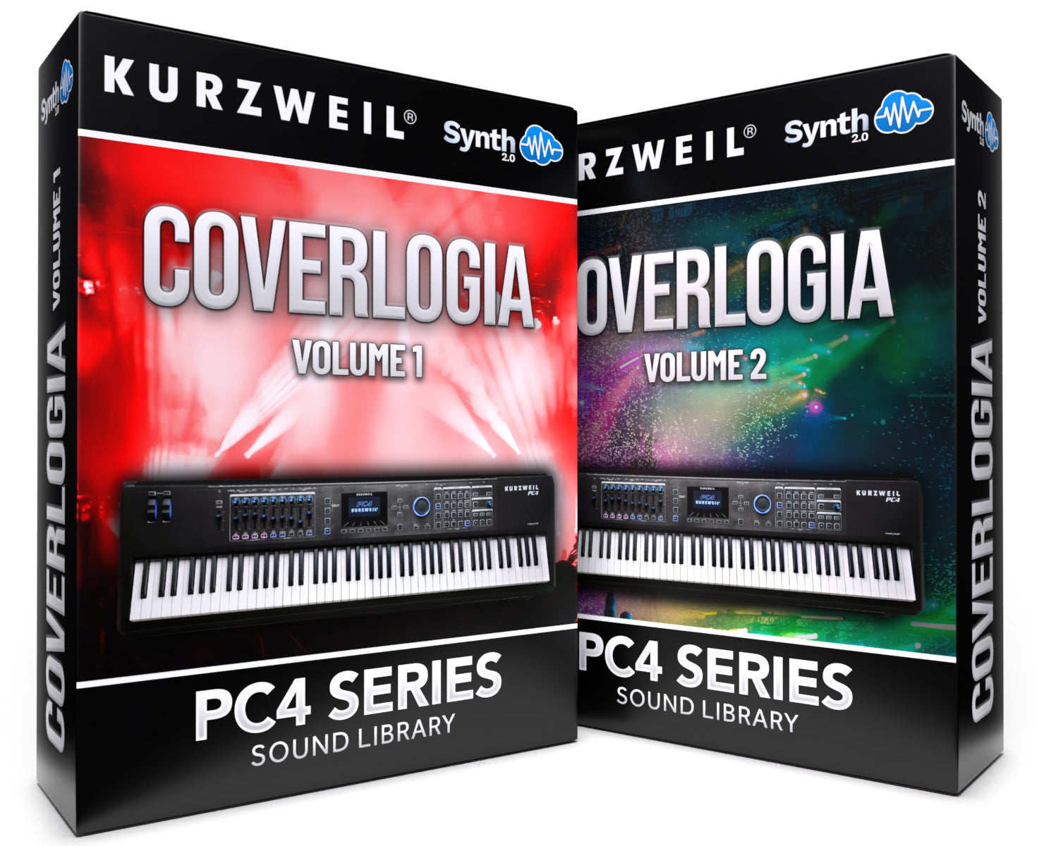 SCL398 - ( Bundle ) - Coverlogia V1 + V2 - Kurzweil PC4 Series