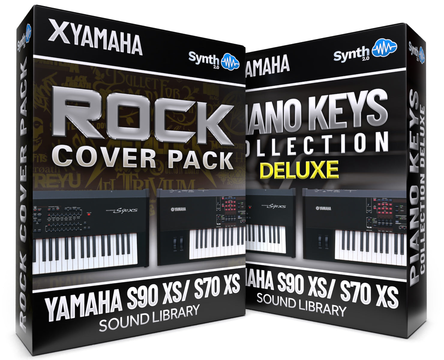 SCL327 - ( Bundle ) - Rock Cover Pack + Piano & Keys DELUXE - Yamaha S90XS / S70XS