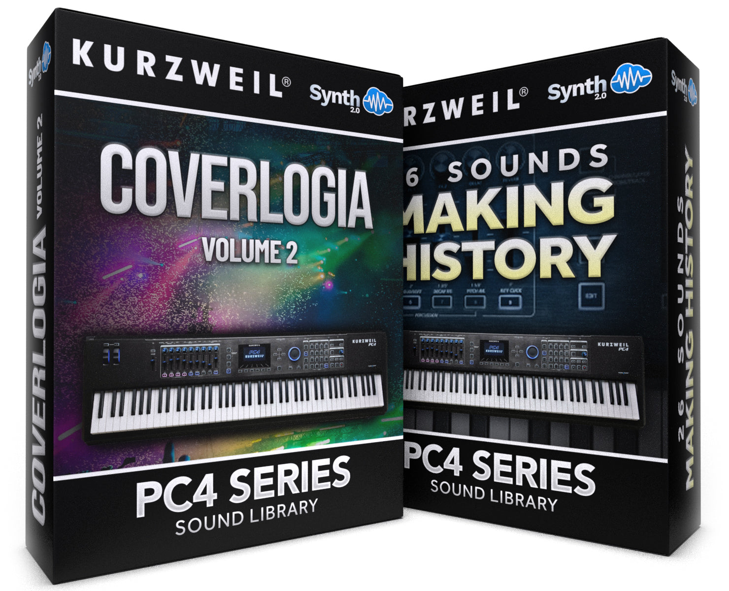SCL397 - ( Bundle ) - Coverlogia V2 + 26 Sounds - Making History V1 - Kurzweil PC4 Series