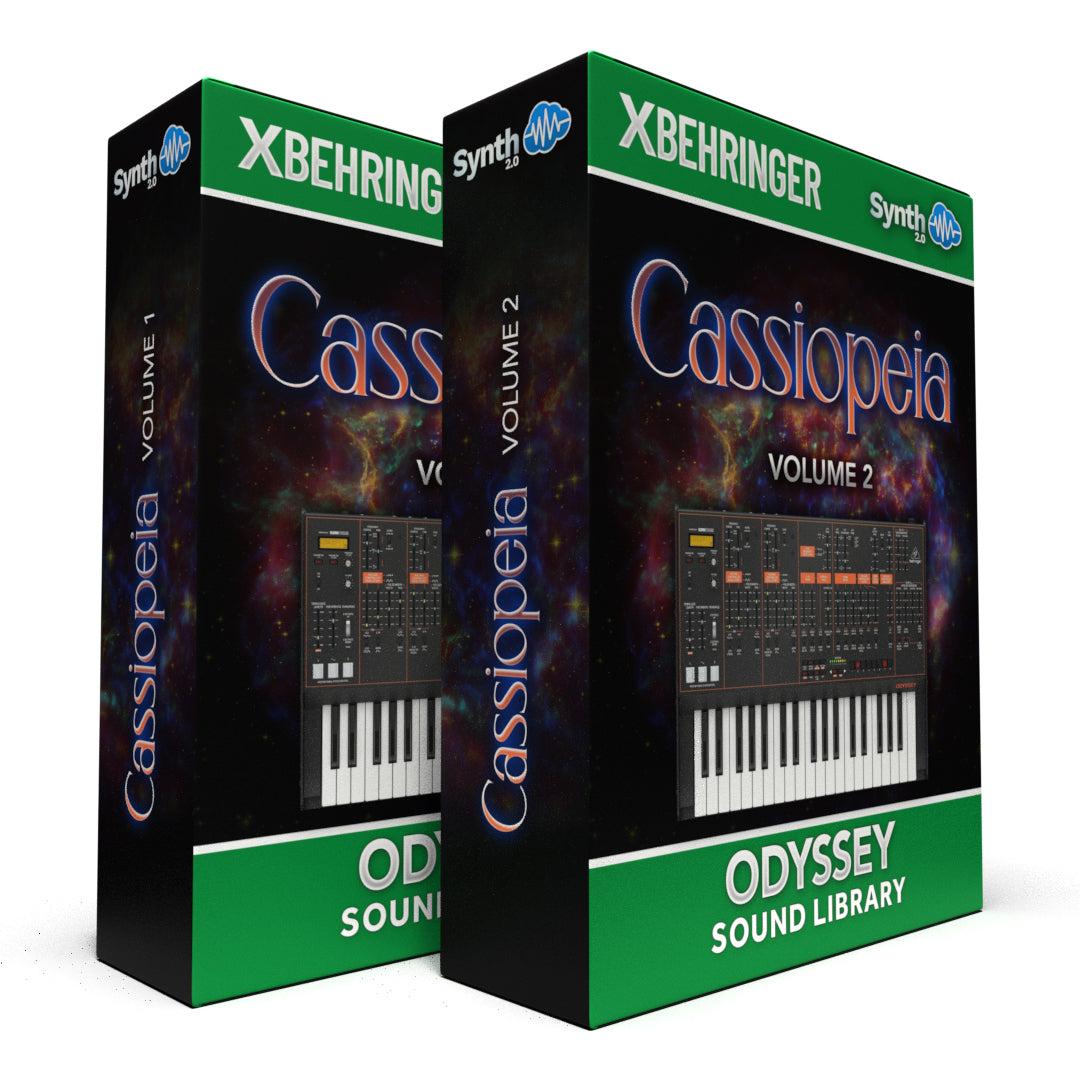 LFO090 - ( Bundle ) - Cassiopeia V1 + V2 - Behringer Odyssey