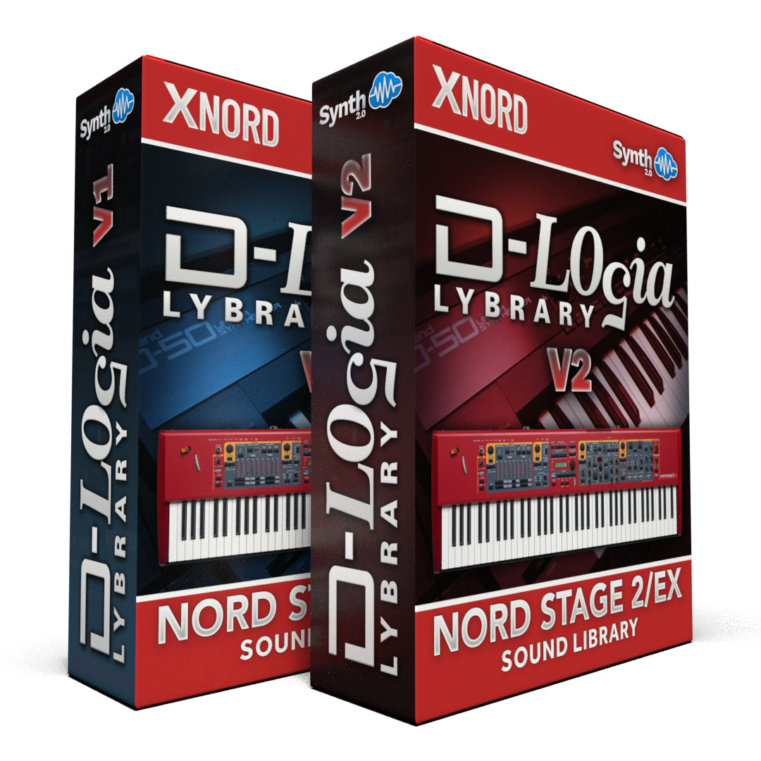 SLL013 - D-logia Library Bundle Pack V1 + V2 - Nord Stage 2 / 2 EX