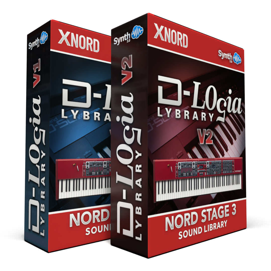 SLL013 - D-logia Library Bundle Pack V1 + V2 - Nord Stage 3