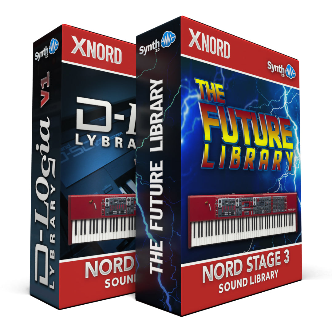 SLL011 - ( Bundle ) - D-logia Library V1 + The Future Library - Nord Stage 3