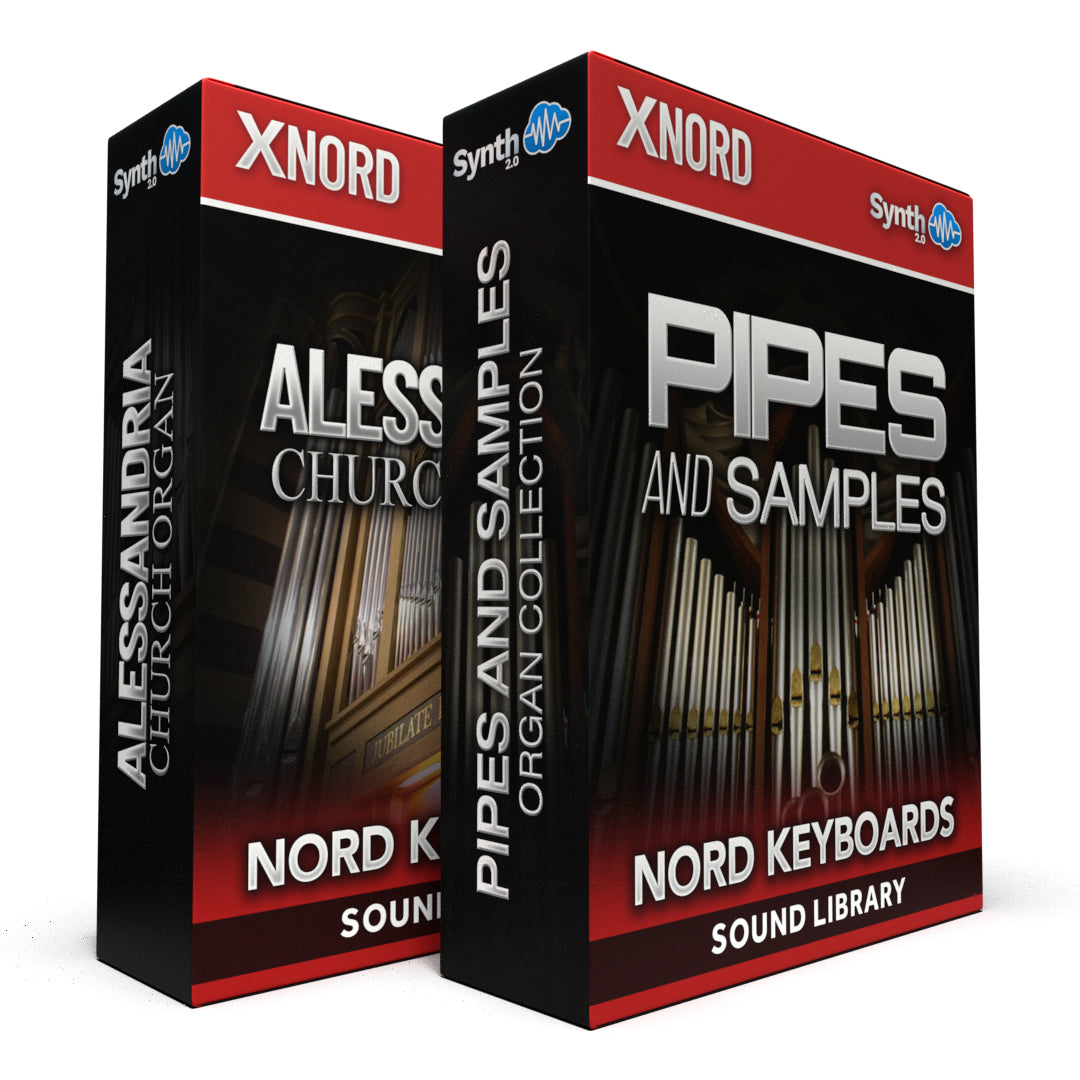 RCL016 - ( Bundle ) - Alessandria Organ + Pipes & Samples - Nord Keyboards