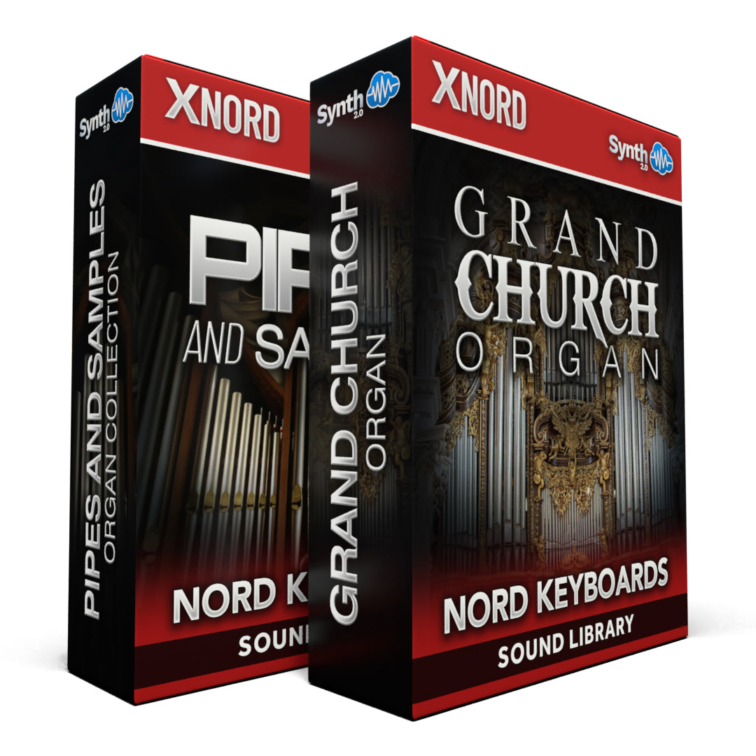 RCL005 - ( Bundle ) - Pipes and Samples + Grand Church Organ - Nord Keyboards