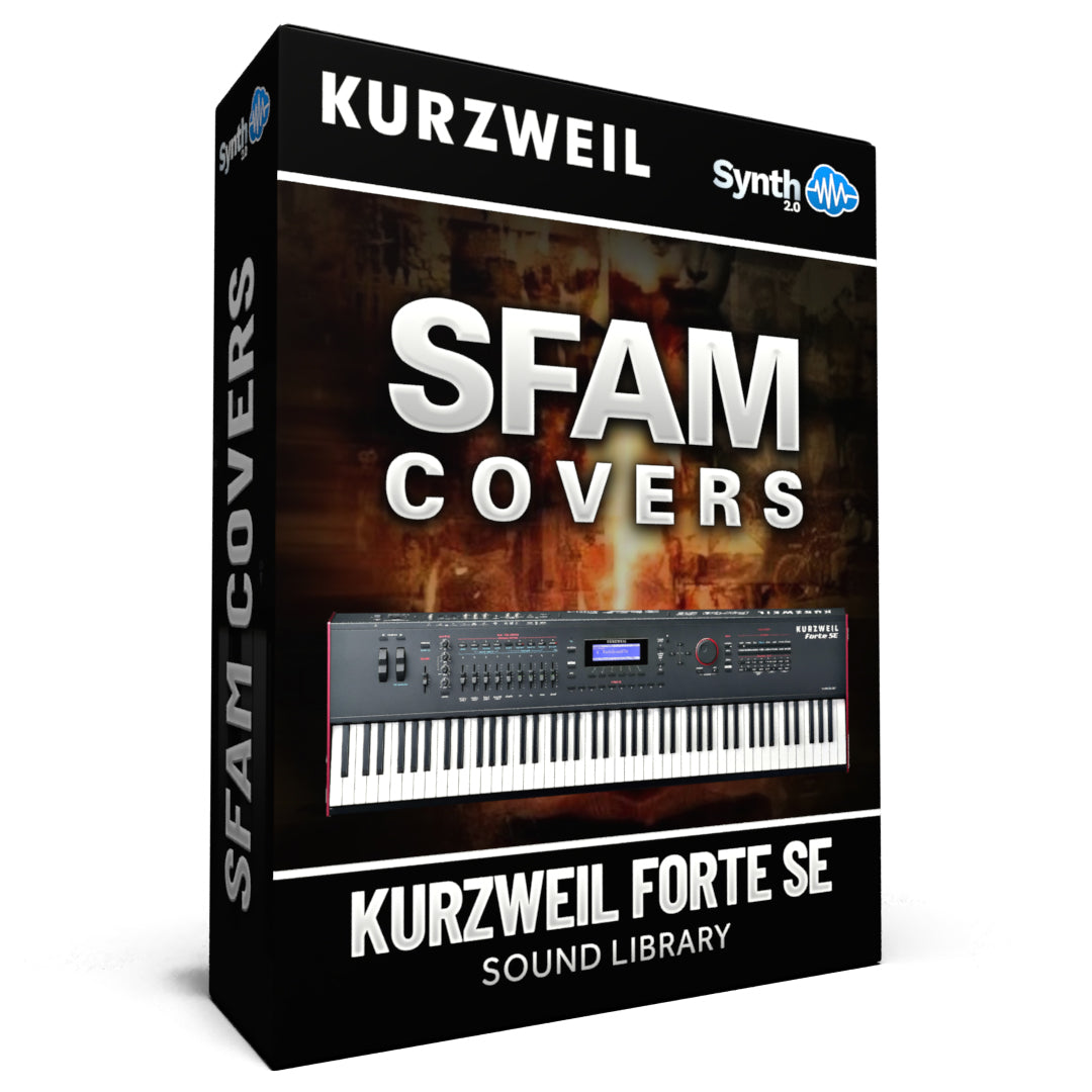 LDX140 - SFAM Covers - Kurzweil Forte SE ( 121 presets )
