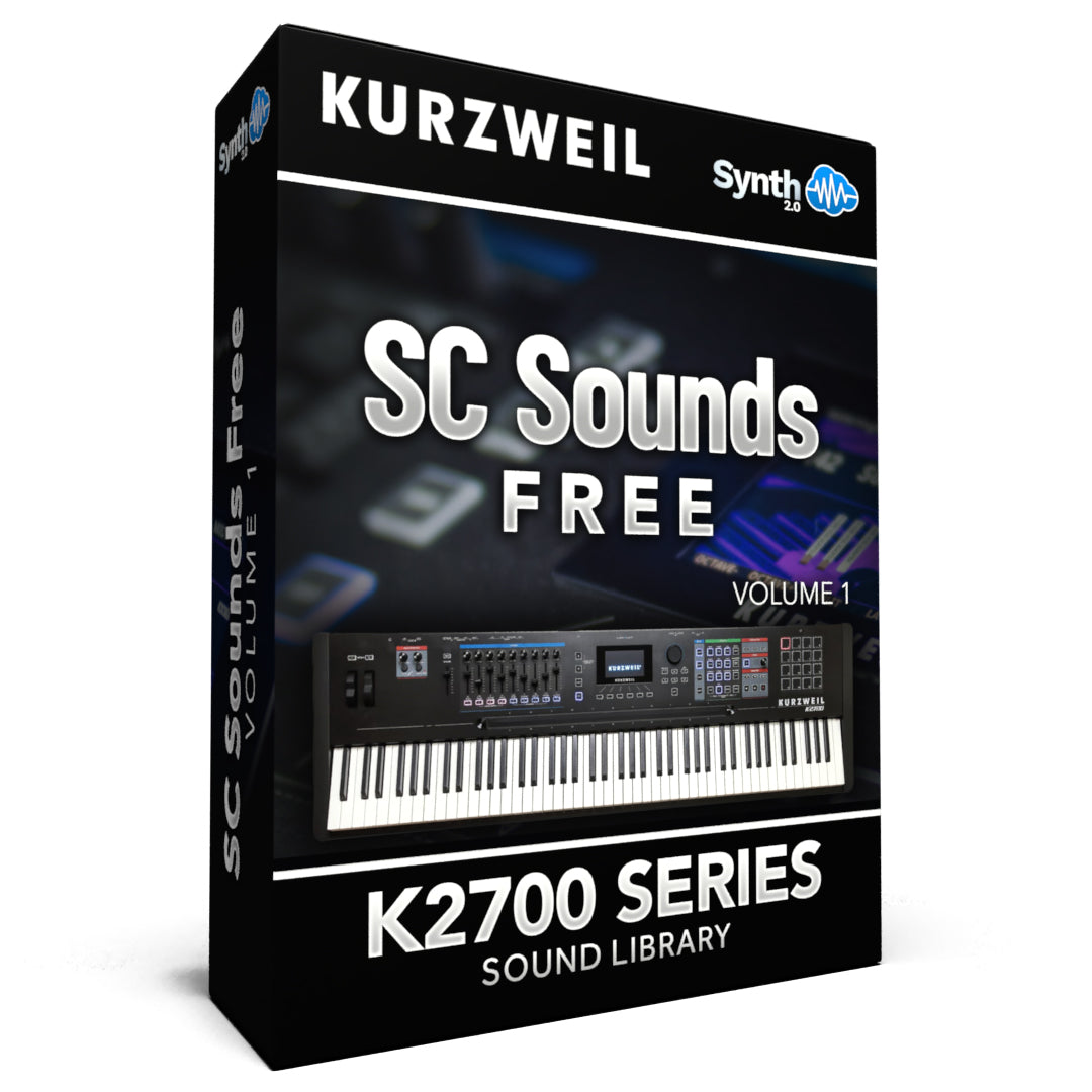 K27022 - SC Sounds Free Vol.1 - Kurzweil K2700 ( 10 presets )