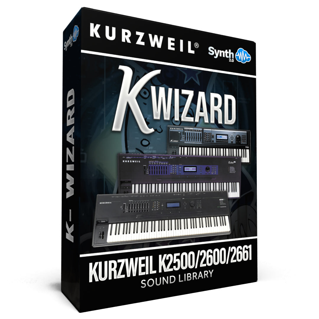 LDX139 - K-Wizard - Kurzweil K2600 / K2500 / K2661 ( over 100 presets )