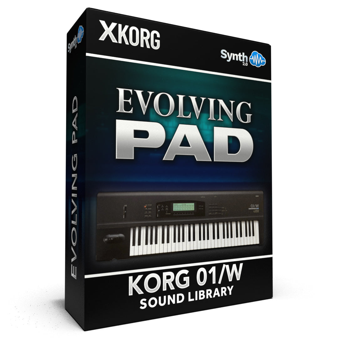 TPL032 - Evolving Pad - Korg 01/W ( 100 presets )