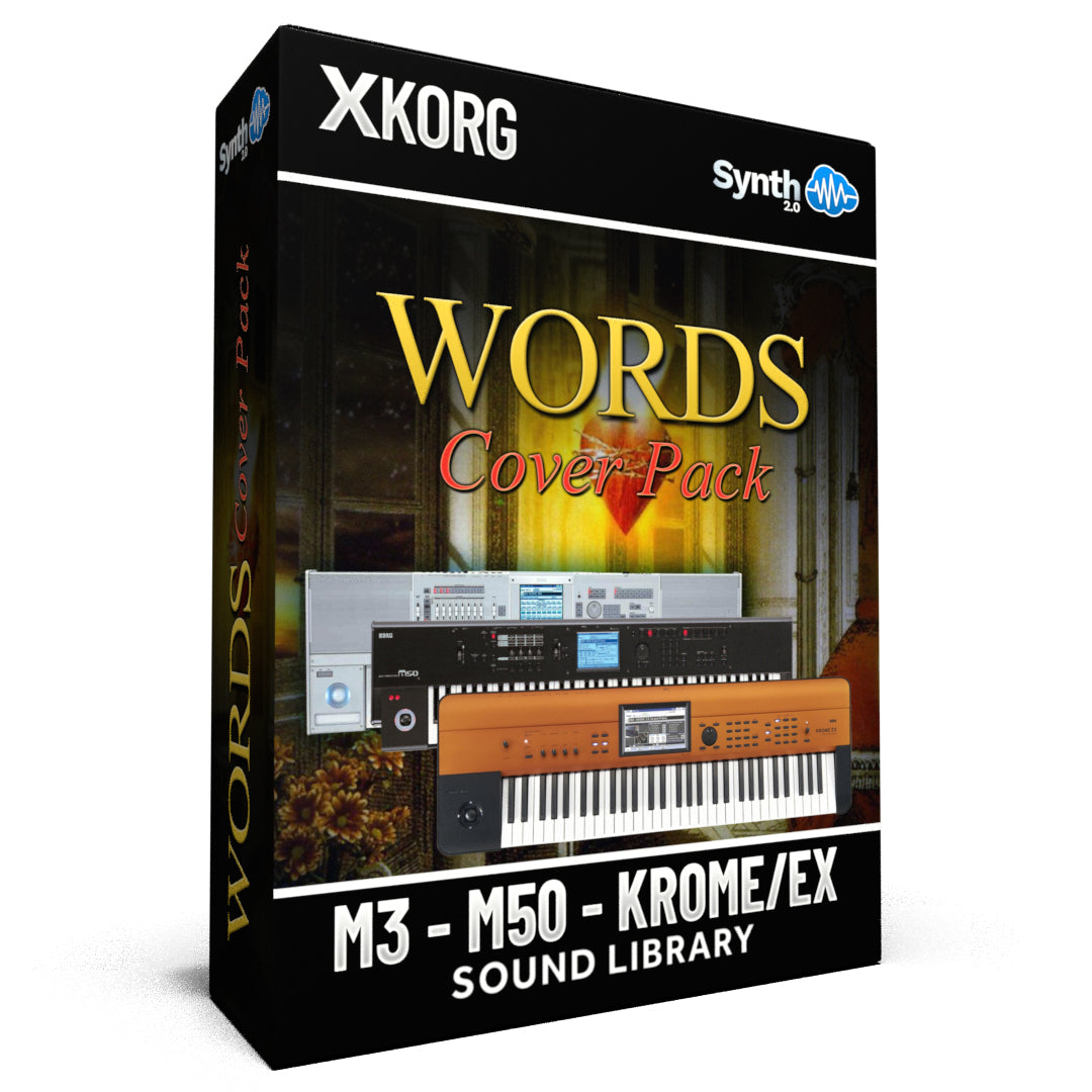 Bundle Images + Words Cover Packs Korg M3 M50 Krome Ex – Synthcloud