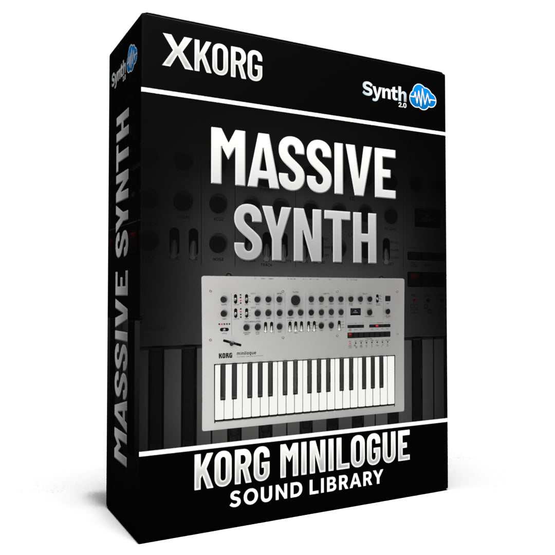 LDX189 - Massive Synth - Korg Minilogue ( 48 presets )