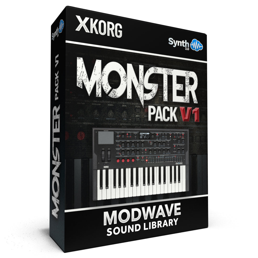 SCL311 - Monster Pack V1 - Korg Modwave ( 240 presets )