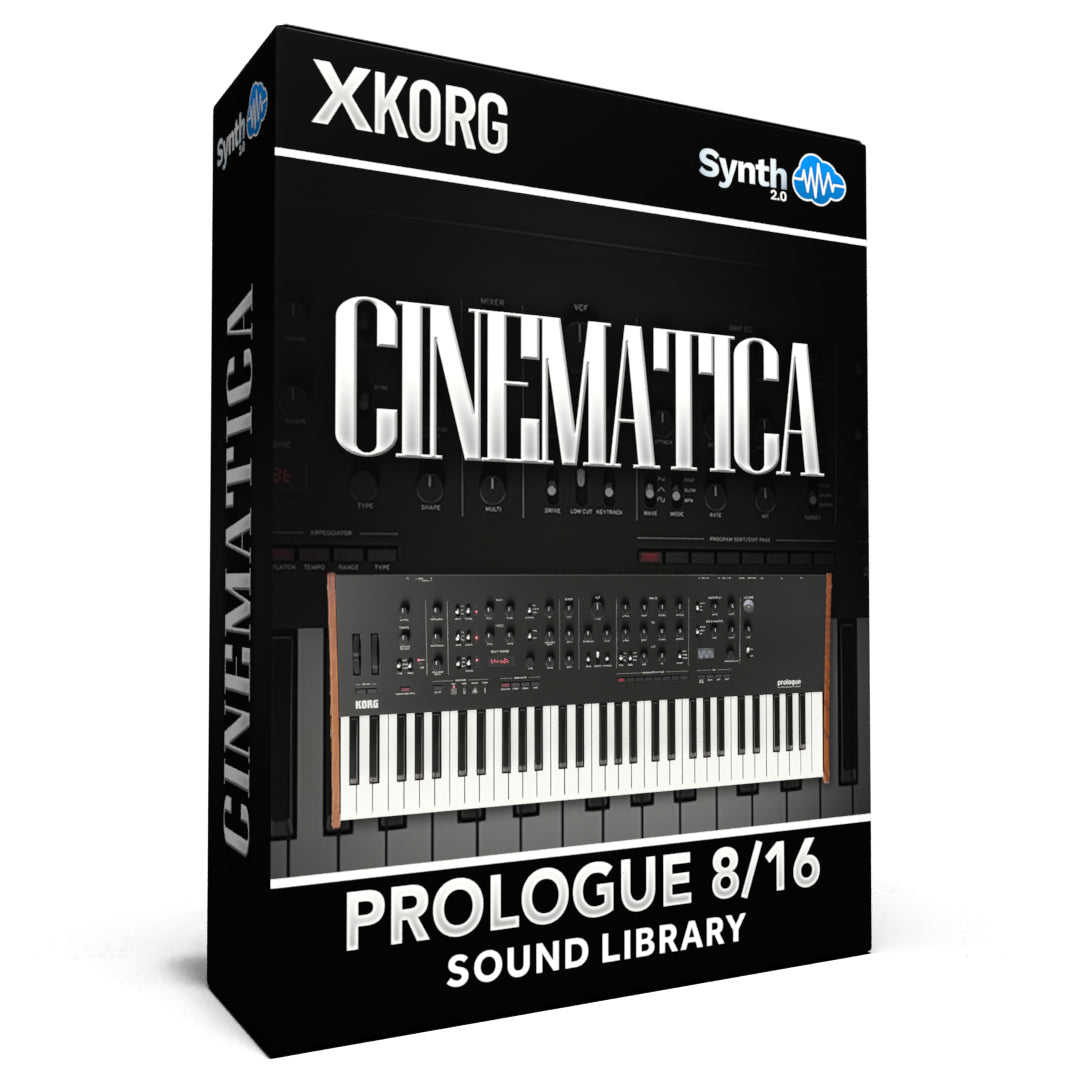 LFO027 - Cinematica Vol.1 - Korg Prologue 8 / 16| Synthcloud