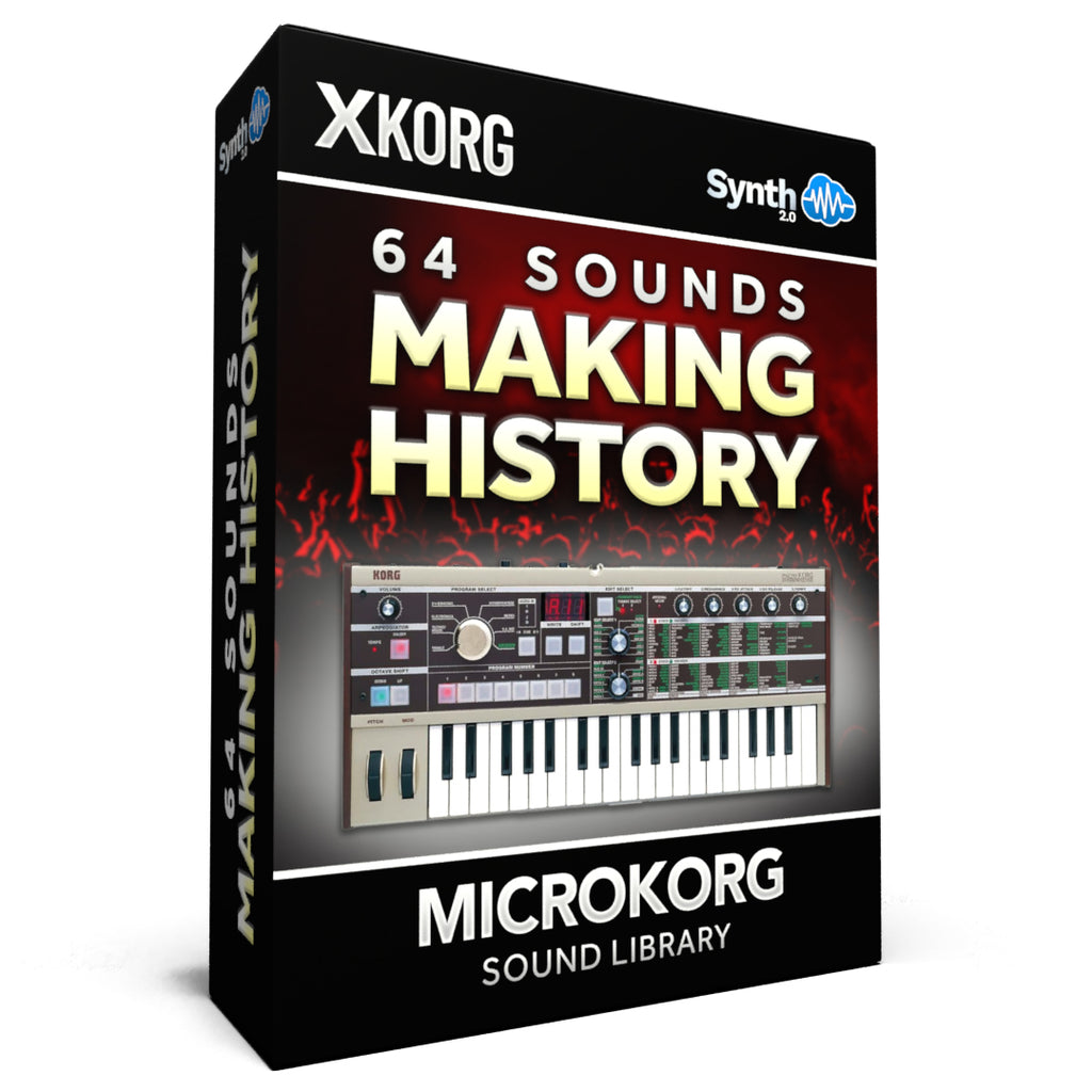 64 Sounds Making History Korg MicroKorg MicroKorg S MS2000 