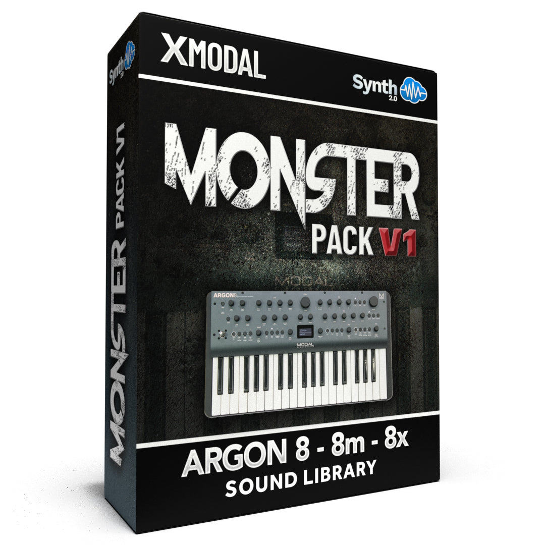 SCL160 - Monster Pack V1 - Modal Argon 8 - 8m - 8x ( over 190 presets )