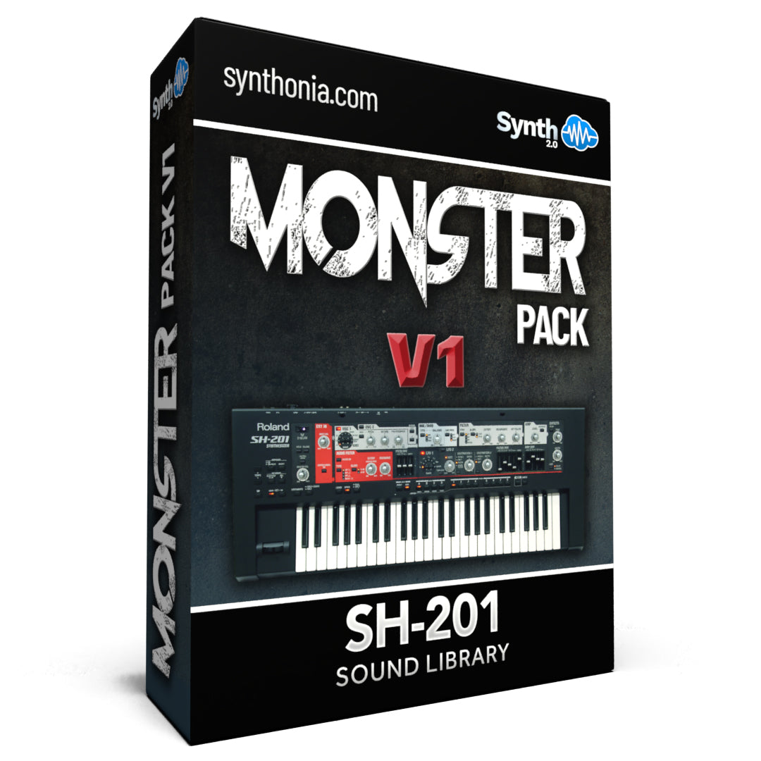 SCL242 - Monster Pack V1 - SH-201 ( over 200 presets )