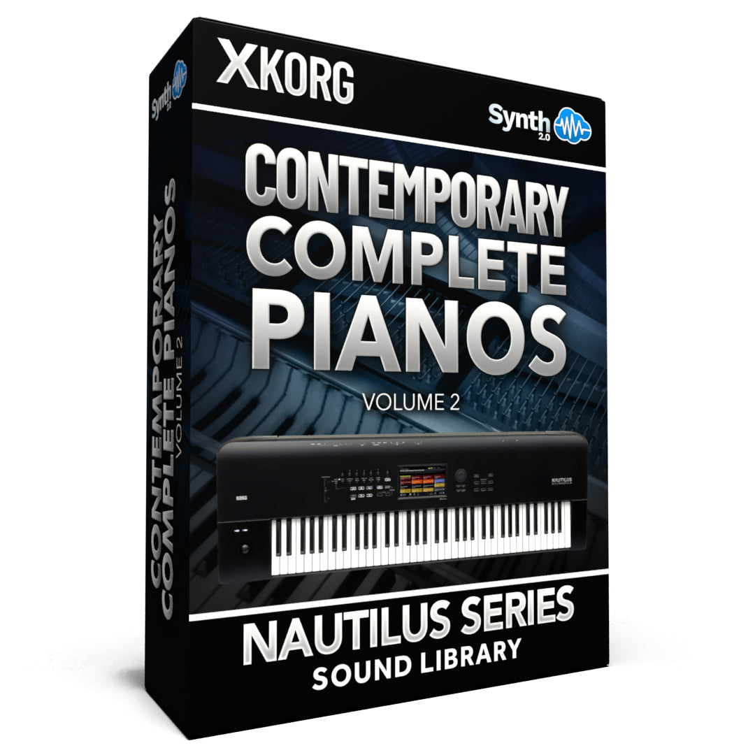 DRS012 - ( Bundle ) - Contemporary - Complete Pianos Vol.1 + Vol.2 - Korg Nautilus Series