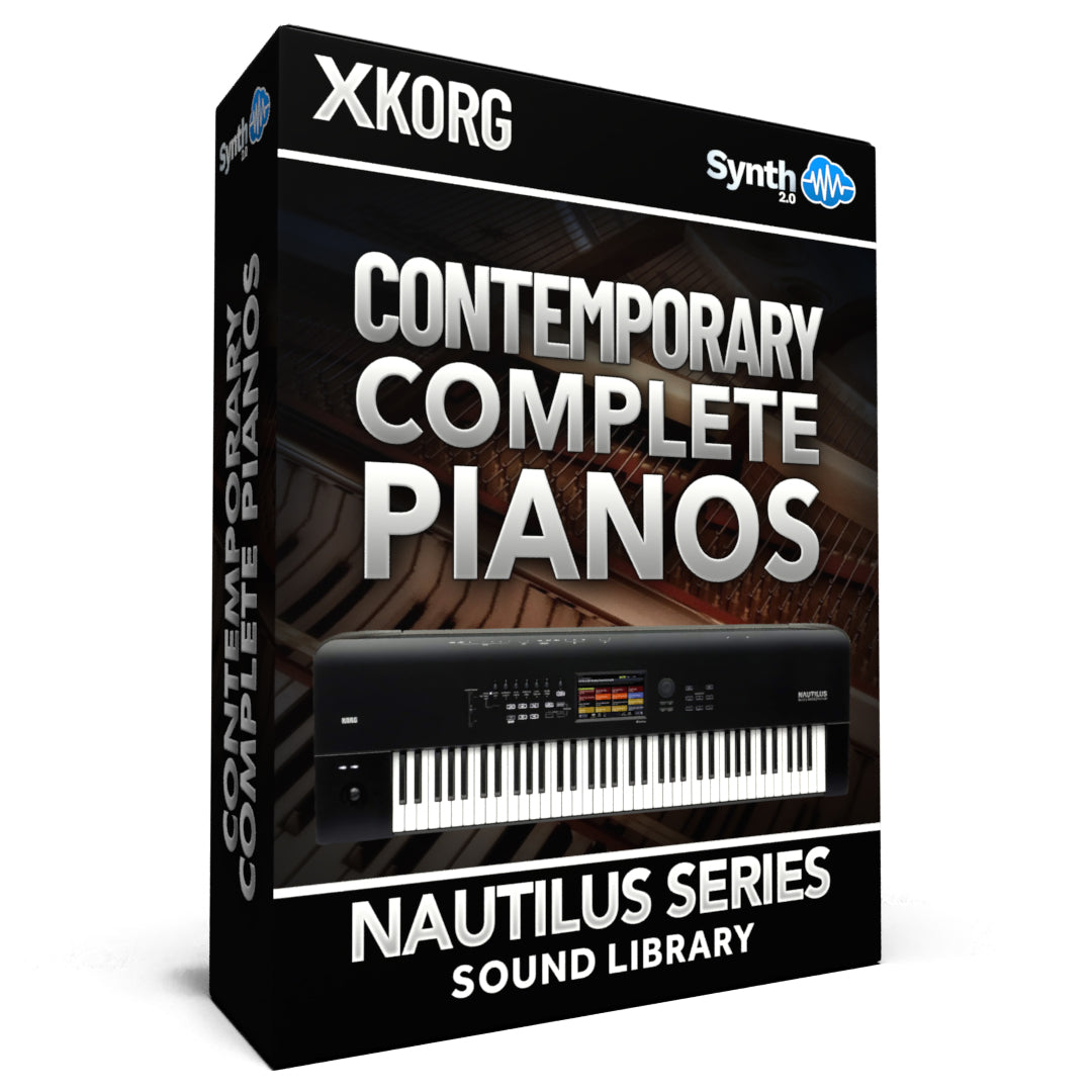 DRS012 - ( Bundle ) - Contemporary - Complete Pianos Vol.1 + Vol.2 - Korg Nautilus Series