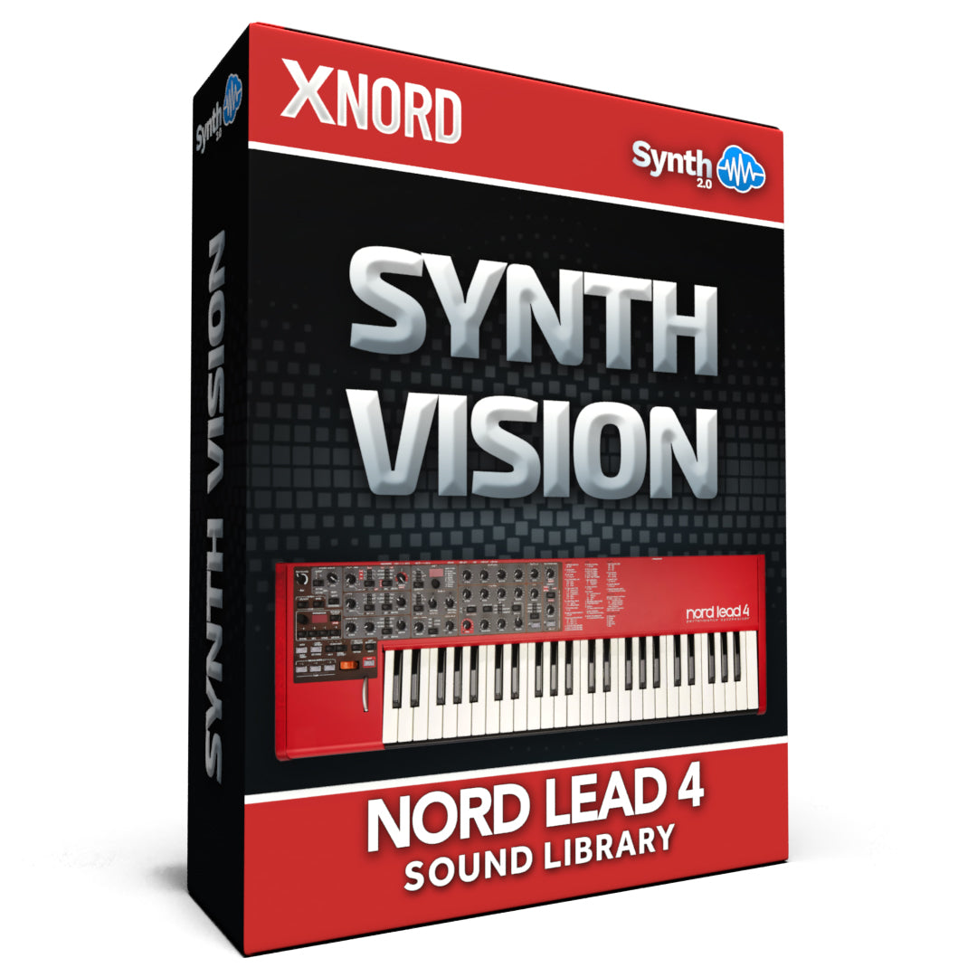 LDX160 - Synth Vision V.1 - Nord Lead 4 / Rack ( 25 presets )