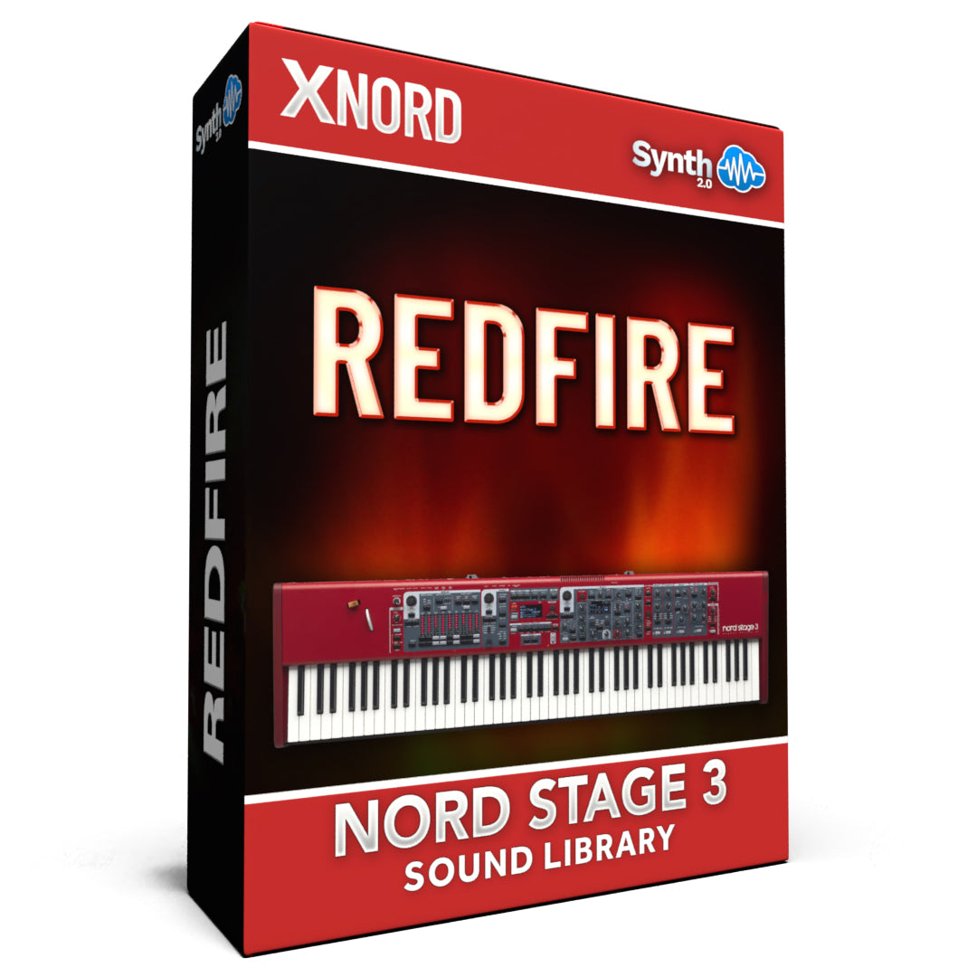 SCL167 - Red Fire ( Rammstein Cover Pack ) + Red Giant XL - Nord Stage 3