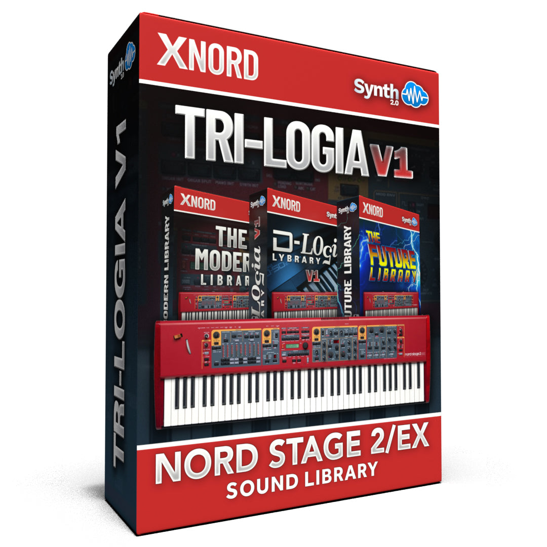 SLL018 - Tri-logia Library V1 - Nord Stage 2 / 2 EX ( 128 presets )