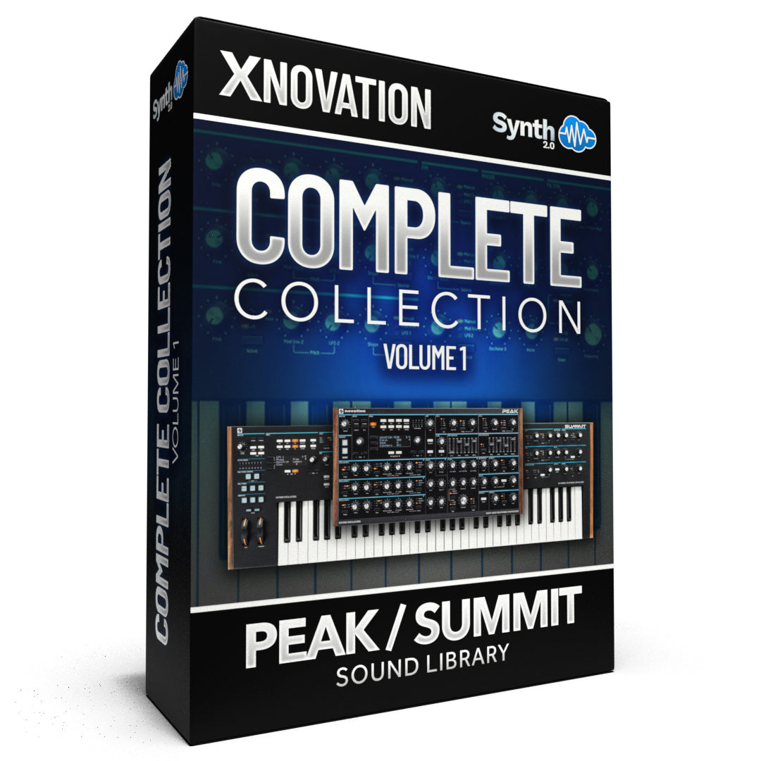 SCL132 - Complete Collection V1 - Novation Summit / Peak ( over 160 presets )