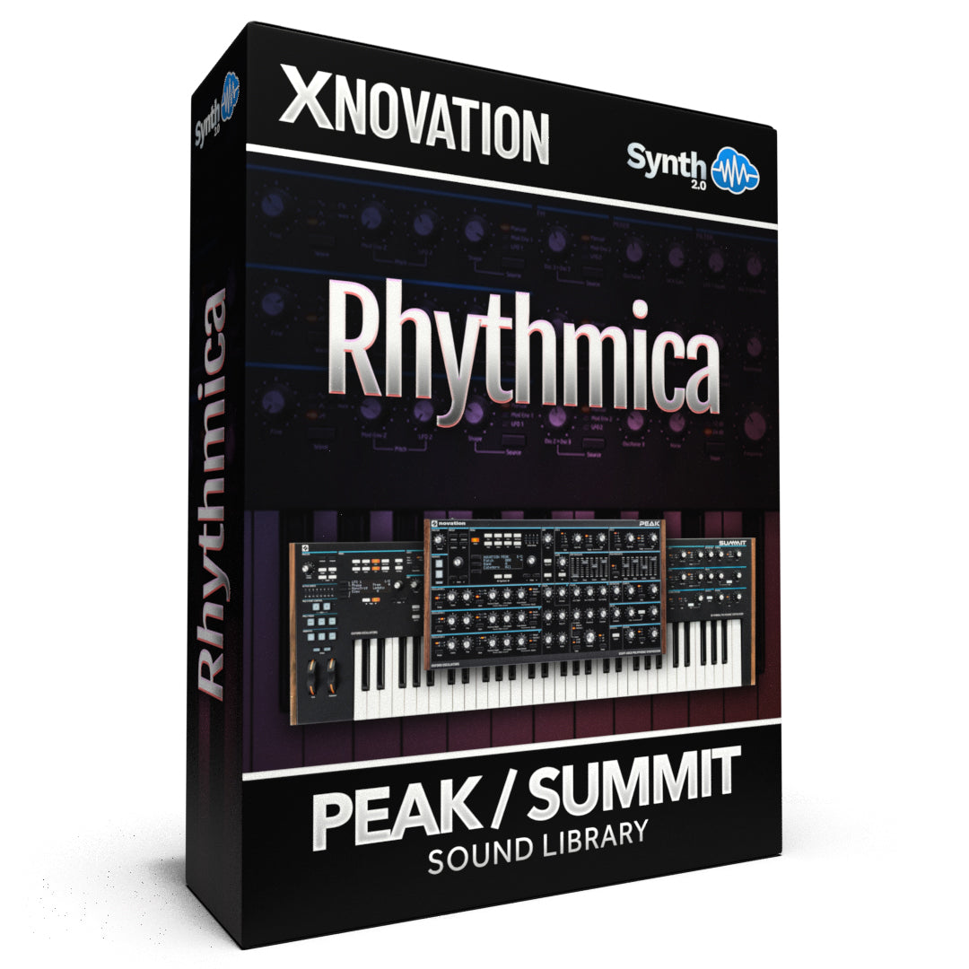 LFO086 - Rhythmica Soundset - Novation Summit / Peak ( 64 presets )