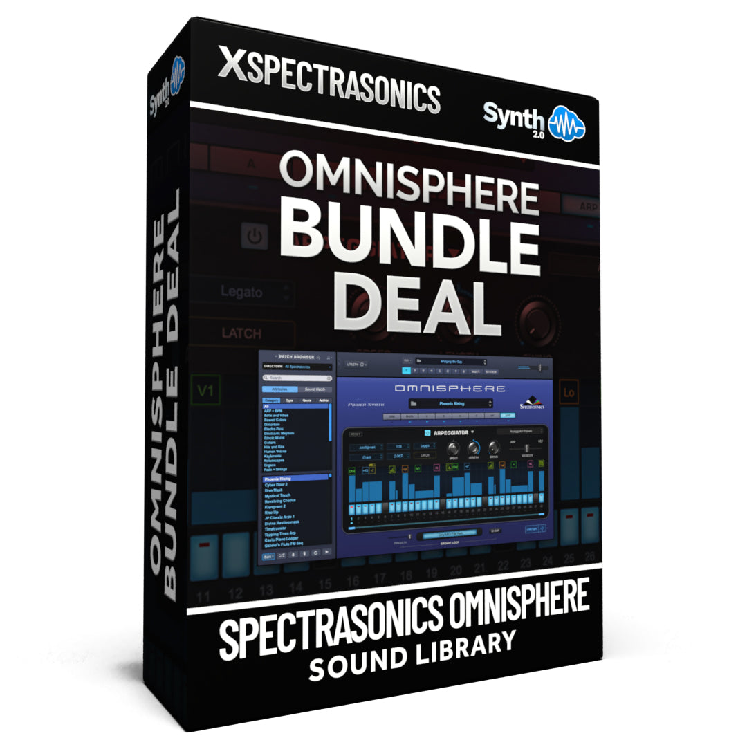 SSL001 - Omnisphere 2 Bundle Deal - Spectrasonics Omnisphere 2 ( 160 presets )