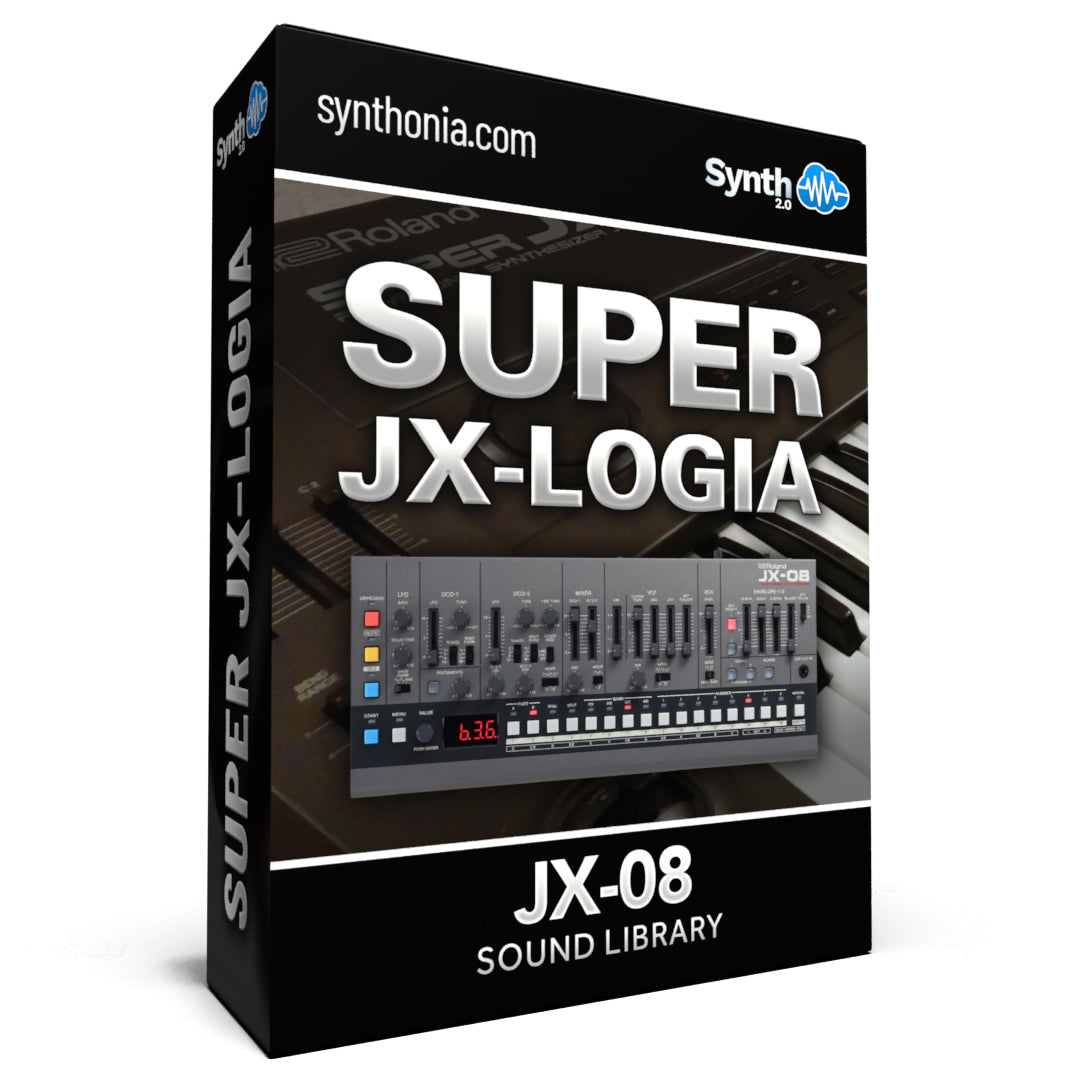 GPR019 - Super Jx-logia - Boutique JX-08 ( 100 presets )