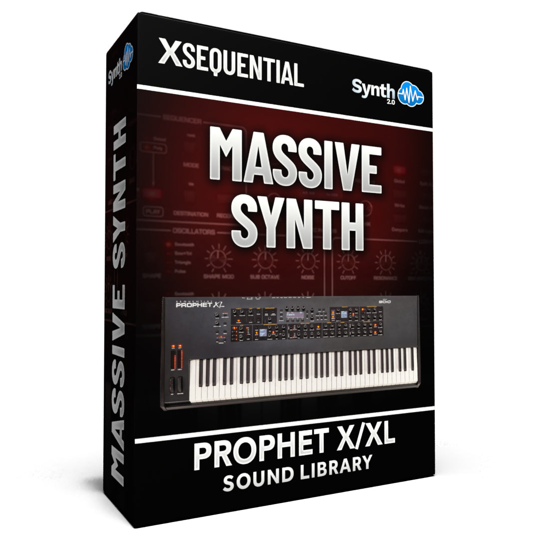 SCL193 - Massive Synth - Sequential Prophet X / XL ( 32 presets )