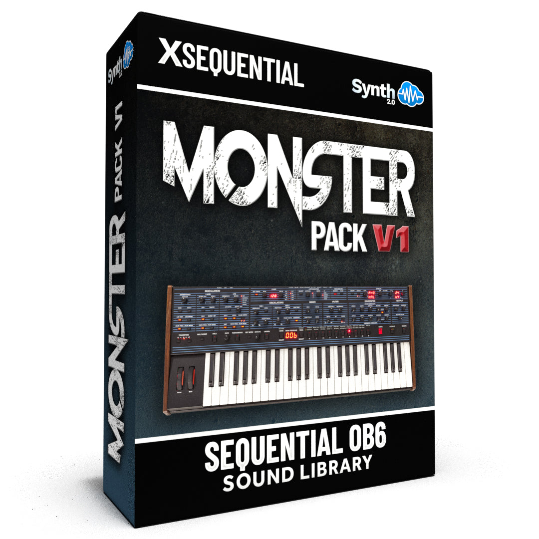 SCL412 - Monster Pack Vol.1 - Sequential OB 6 / Desktop ( over 130 presets )