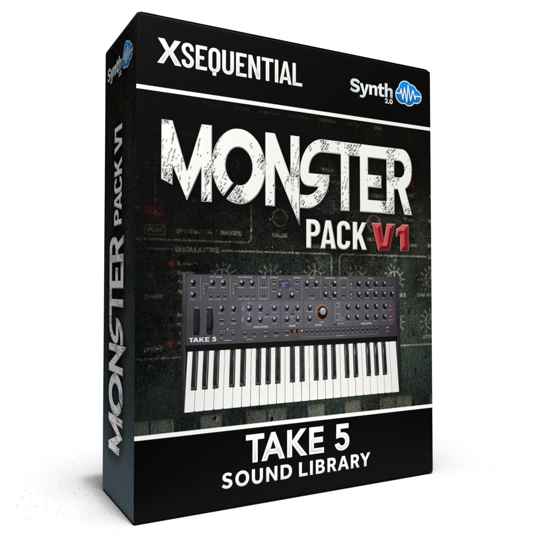 SCL374 - Monster Pack V1 - Sequential Take 5 ( 140 presets )