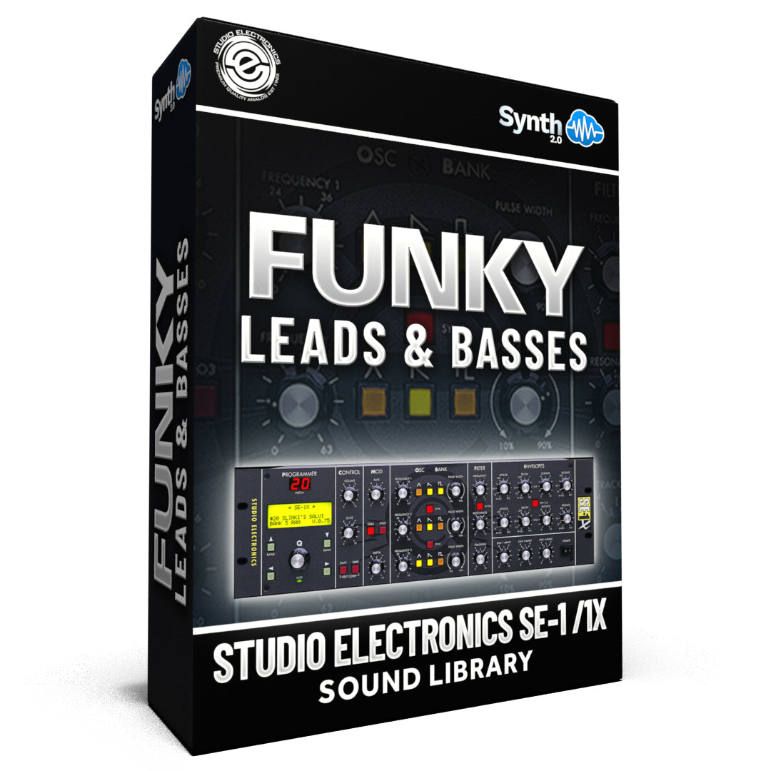 APL006 - Funky Leads & Basses - Studio Electronics SE-1 / 1X ( 48 presets )