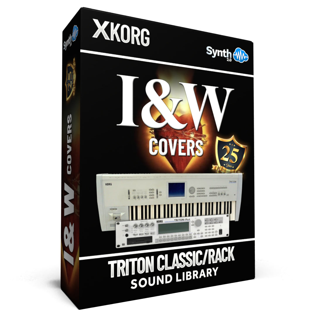 SSX105 - I&W Covers / 25th Anniversary - Korg Triton CLASSIC / RACK