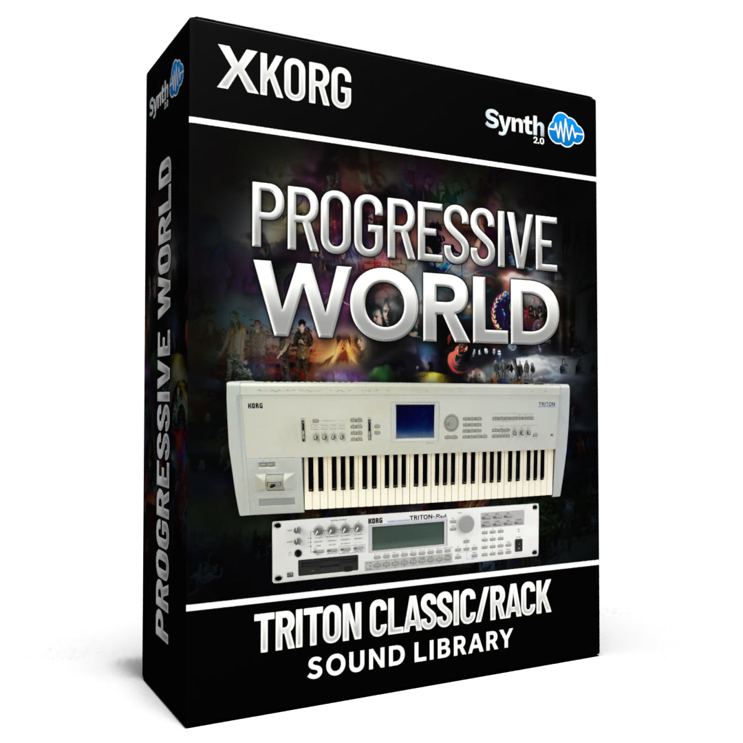 SSX111 - Progressive World - Korg Triton CLASSIC / RACK ( 42 presets )