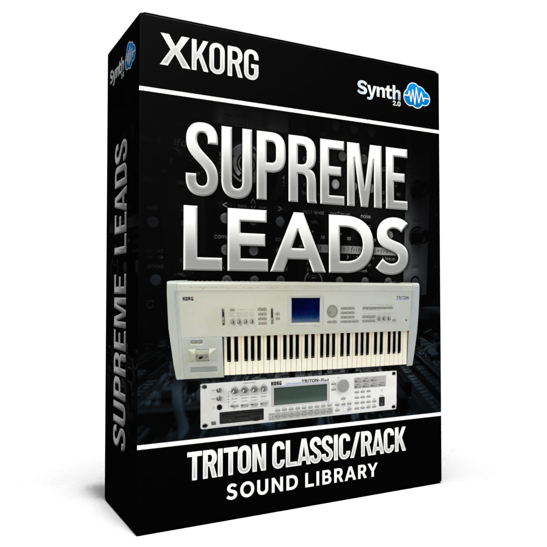 SSX112 - Supreme Leads - Korg Triton CLASSIC / RACK ( 46 presets )