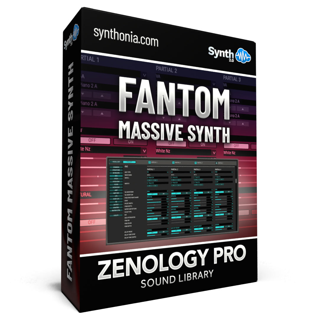 LDX317 - ( Bundle ) - Fantom Massive Synth + Fantom Leads Pack - Zenology Pro