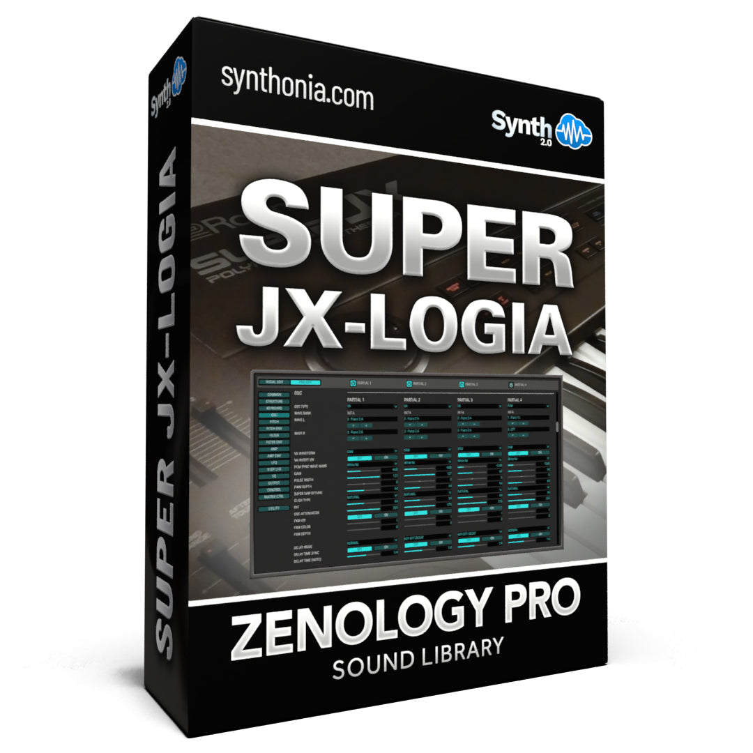 GPR019 - Super Jx-logia - Zenology Pro ( 138 presets )